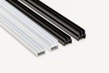 Clip-On Vivarium Glass Runner Track Double Channel 4mm - Top & Bottom Tracks in 610mm, 910mm & 2440mm Lengths for 15mm and 18mm Board