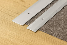 38mm Aluminium Door Threshold Strip 1m And 2m Carpet To Laminate Silver, Gold and Champagne