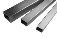 Natural Aluminium Box Section Square Tube - 1000mm Length