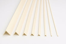 Ivory PVC Corner Angle Trim 90° - 1 m & 2.48 m Lengths in Multiple Sizes