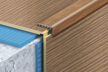 Wood Effect uPVC Stair Nosing 45 mm x 22 mm x 900 mm