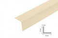 1m & 2.48m Length â€“ Ivory PVC Corner Angle Trim 90Â° Plastic Edge Protector