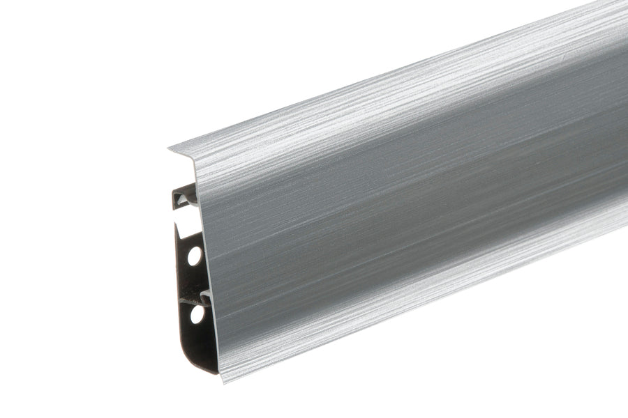 PVC Skirting Board Cable Cover 75 MM x 2500 MM Length Flexible Edge Wood Effect Profile Hi Line