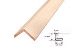Pine Wood Corner Angle Trim 90Â° x 1 M & 2.4 M Length Internal External Edge Moulding