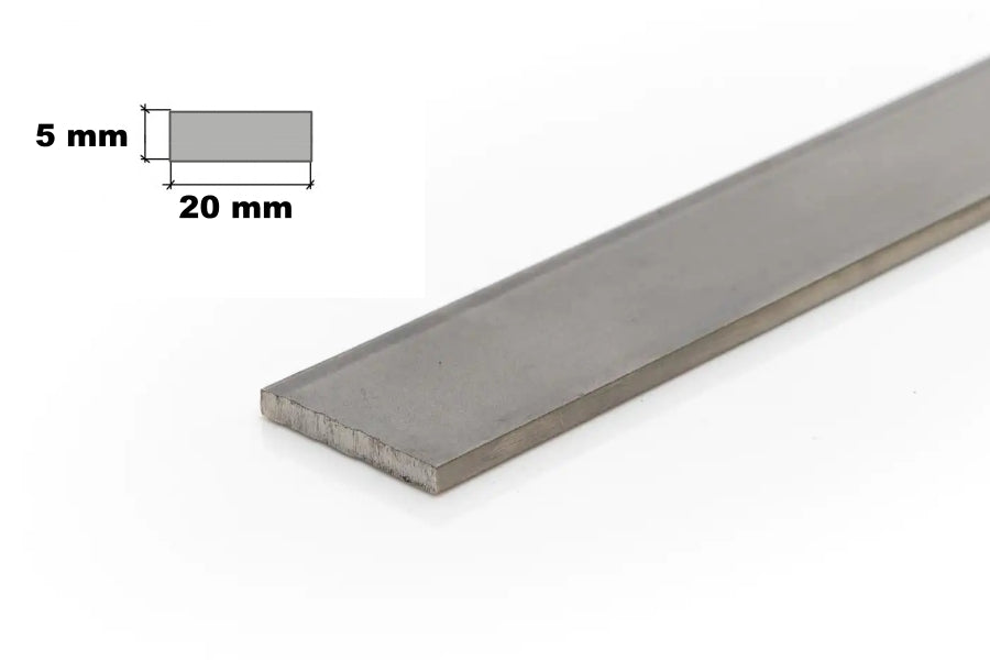 1m / 39.37 inch Length â€“ Stainless Steel Flat Bar Plate 304 Grade
