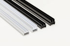 Clip-On Vivarium Glass Runners Track Double Channel 4 MM x 610 MM 910 MM & 2440 MM Length Top & Bottom for 15/18 MM Board