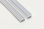 Clip-On Vivarium Glass Runners Track Double Channel 4 MM x 610 MM 910 MM & 2440 MM Length Top & Bottom for 15/18 MM Board