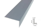 1m & 2.48m Length â€“ Dark Grey PVC Corner Angle Trim 90Â° Plastic Equal & Unequal Edge Protector
