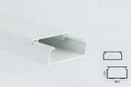 Mini Cable Trunking White -1m & 2.44m Length-  PVC Self-Adhesive Wire Conduit Plastic Cover