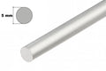 Aluminium Round Bar Rod 1 M Length Solid Metal Mill Finish Machining Various Sizes