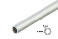 Natural Aluminium Round Tube Pipe 1 M / 39.37" Length