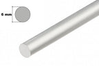 Aluminium Round Bar Rod 1 M Length Solid Metal Mill Finish Machining Various Sizes