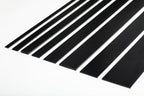 1m & 2.5m Length â€“ PVC Plastic Flat Bar Black White Anthracite Strip TW