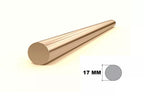 Brass Round Bar Rod CZ121 1 M Length Solid Metal Milling Turning DIY Various Diameters