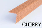 2.5m Length â€“ Wood Effect PVC Corner Angle Trim 90Â° Plastic Edge Protector Moulding