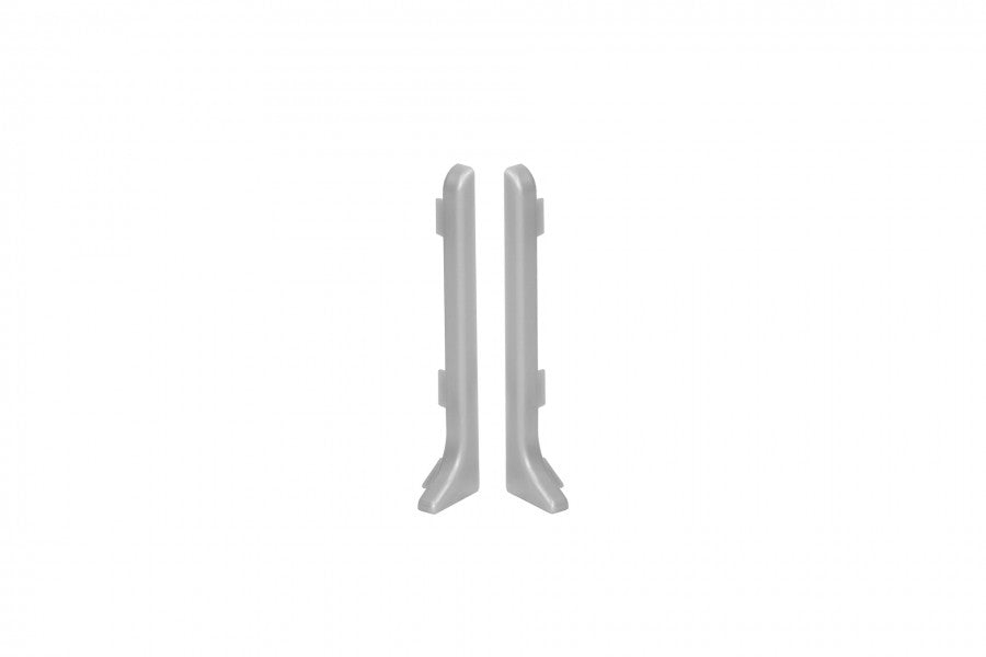 Aluminium Skirting Board 80 MM x 2500 MM Length Anodised Silver Trim Profile LP80