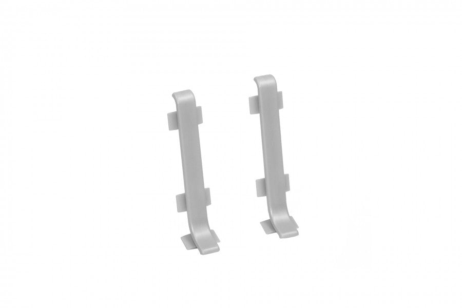Aluminium Skirting Board 100 MM x 2500 MM Length Anodised Silver Trim Profile LP100