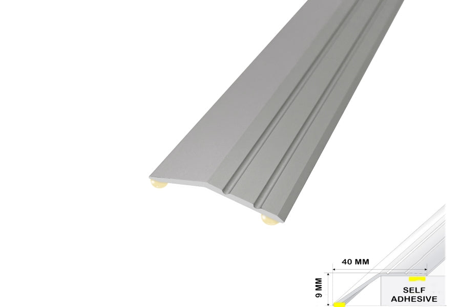 Aluminium Ramp Door Threshold Strip 900 MM Length Self-Adhesive Anodised Door Floor Bar Edge Trim IP11/S