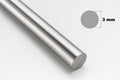Stainless Steel Round Bar 304 1 M Length Solid Metal Rod Various Diameters