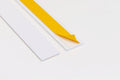 1m Length â€“ Self Adhesive PVC Flat Bar Cover Strip Black White Plastic - ER-Flat