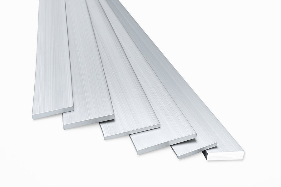 1m / 39.37" Length â€“ Natural Aluminium Flat Bar Plate