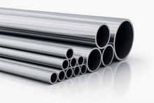 Natural Aluminium Round Tube - 1 Metre Length