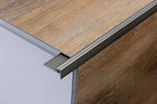 Aluminium Stair Nosing Outer Corner 3 MM x 900 MM Length Silver, Gold, Champagne-  LVT F3