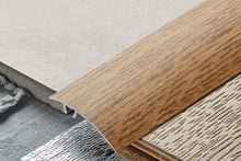 47mm Aluminium Wood Effect Door Threshold Strip 930mm Self Adhesive Trim For Laminate Floors