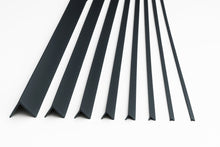 Anthracite PVC Corner Angle Trim 90° - Equal & Unequal Sizes in 1 m & 2.48 m Lengths