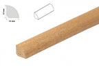 uPVC 13 MM Scotia Skirting Board 1 M & 2.5 M Length Quadrant Trim Moulding Decorative Flooring Edge Beading Strip