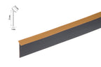 Flexible Worktop Seal Strip Trim 4.2 M Length Kitchen Bathroom Waterproof Adhesive Edge