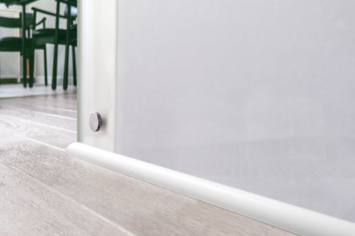 uPVC 13 MM Scotia Skirting Board 1 M & 2.5 M Length Quadrant Trim Moulding Decorative Flooring Edge Beading Strip