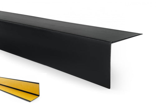 1 M Length â€“ Self Adhesive PVC Corner Trim 90Â° Plastic Angle Wall Edge Strip Protector