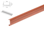 U Trim Edging Strip PVC Melamine Furniture -  18mm- 1m & 2.5m Length Board Panel Cover