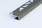 Anodised Aluminium Stop Edge Trim 8 MM x 1000 MM Length Panel L
