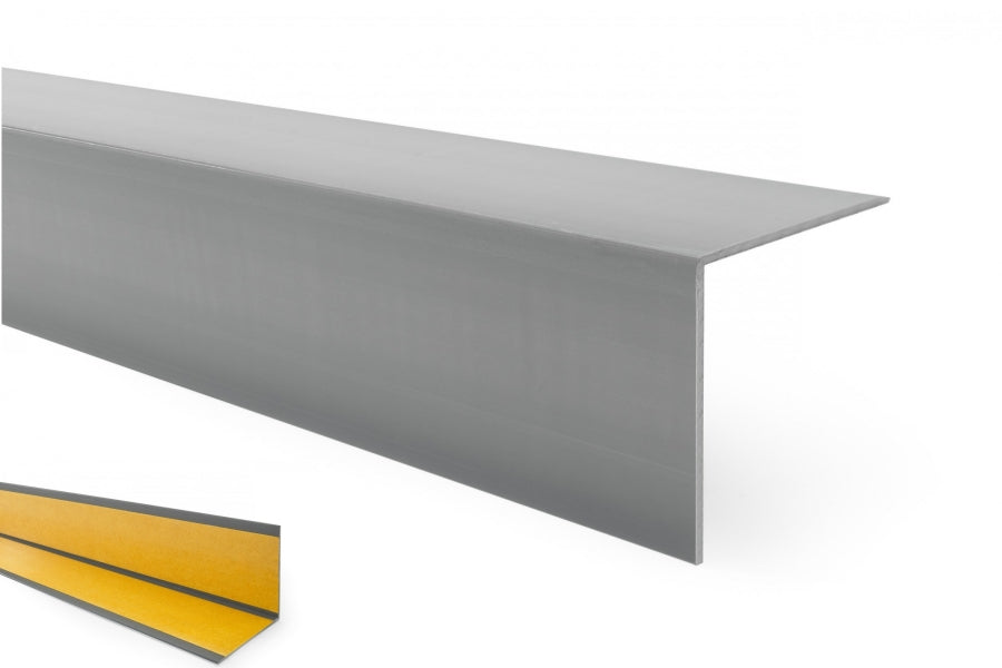 1 M Length â€“ Self Adhesive PVC Corner Trim 90Â° Plastic Angle Wall Edge Strip Protector