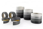 5m Length â€“ Self-Adhesive PVC Cover Strip Flat Bar Black White Anthracite Plastic Roll