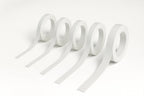 6m Length â€“ White PVC Flat Architrave Trim Plastic Bar Strip Roll Various Sizes