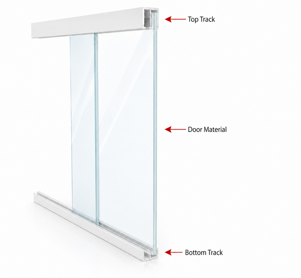 Vivarium Glass Runners Track Double Channel 4 MM 6 MM x 610 MM 910 MM & 2440 MM Length Top & Bottom