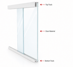Vivarium Glass Runners Track Double Channel 4 MM 6 MM x 610 MM 910 MM & 2440 MM Length Top & Bottom