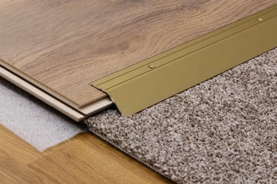 Aluminium Door Threshold Ramp Strip 45 MM x 1 M & 2 M Length Anodised LPS16