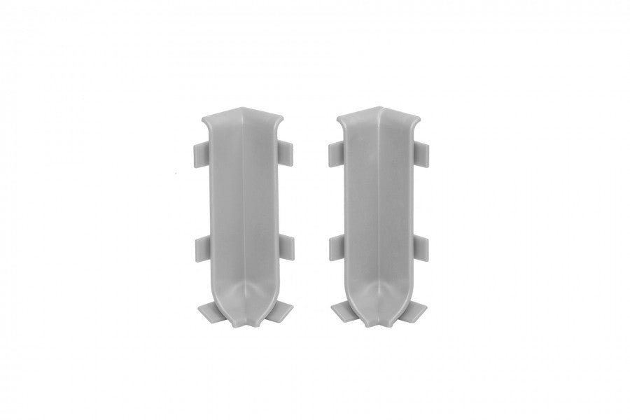 Aluminium Skirting Board 59 MM x 2500 MM Length Anodised Silver Trim Profile LP59