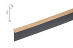 Flexible Worktop Seal Strip Trim 4.2 M Length Kitchen Bathroom Waterproof Adhesive Edge