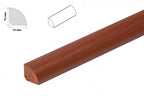 uPVC 13 MM Scotia Skirting Board 1 M & 2.5 M Length Quadrant Trim Moulding Decorative Flooring Edge Beading Strip
