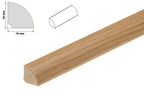 uPVC 18 MM Scotia Skirting Board 1 M & 2.5 M Length Quadrant Trim Moulding Decorative Flooring Edge Beading Strip