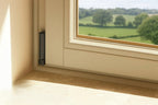 1m & 2.5m Length â€“ uPVC 18mm Quadrant Trim Moulding Decorative Flooring Window Edge Beading Worktop Strip