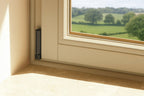 1m & 2.5m Length â€“ uPVC 13mm Quadrant Trim Moulding Decorative Flooring Window Edge Beading Worktop Strip