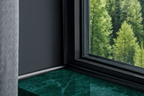 1m & 2.5m Length â€“ uPVC 18mm Quadrant Trim Moulding Decorative Flooring Window Edge Beading Worktop Strip