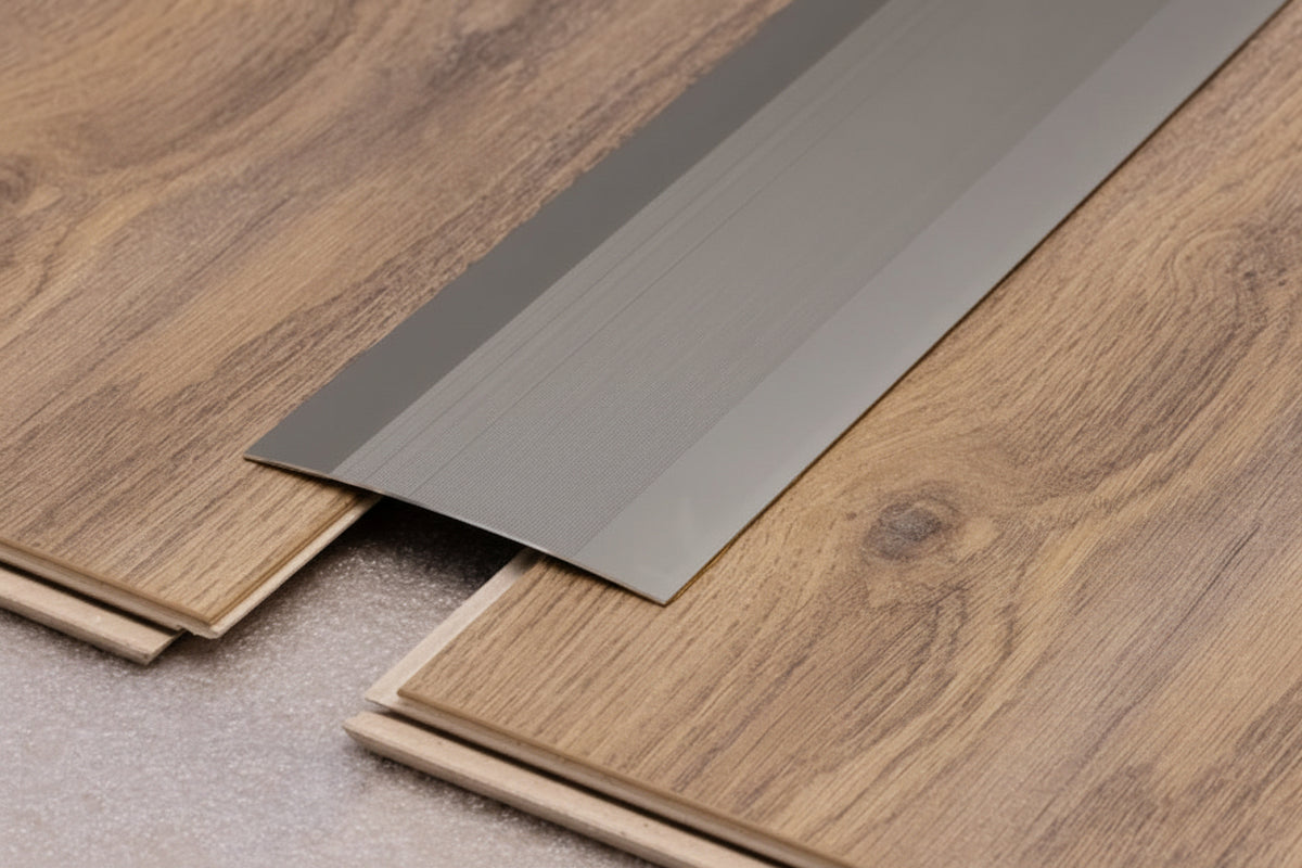 Self Adhesive Aluminium Door Threshold Strip 100 MM x 930 MM Length - DT100K