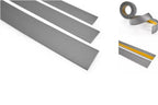 5m Length â€“ Self-Adhesive PVC Cover Strip Flat Bar Black White Anthracite Plastic Roll